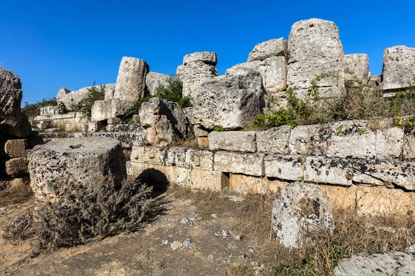 Rovine del Tempio G a Selinunte, Sicilia — Foto Stock