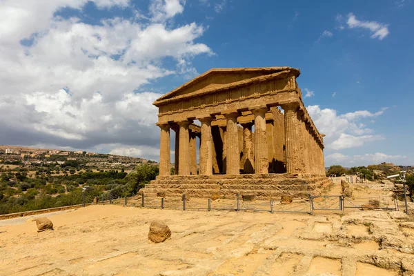 Templo de Concordia em Agrigento, Sicília — Fotografia de Stock