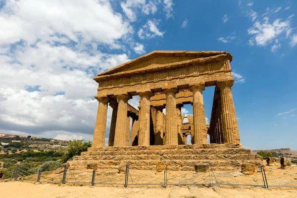 Chrám Concordia v Agrigento, Itálie — Stock fotografie