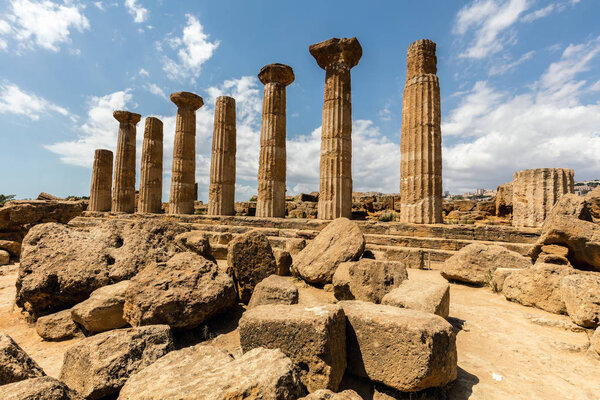 Temple of Heracles in Agrigento, Sicily