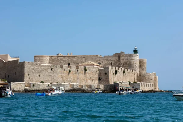 Κάστρο Maniace στις Συρακούσες της Σικελίας — Φωτογραφία Αρχείου