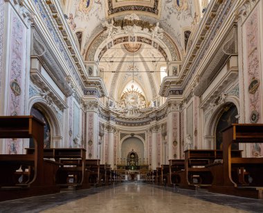 Basilica San Salvatore Noto, Sicilya, İtalya