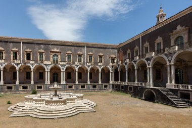 Benedictine Manastırı San Nicolo l'Arena Catania, Sicilya