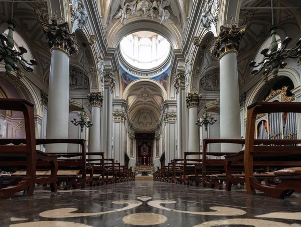 在意大利西西里岛拉古萨大教堂 — 图库照片