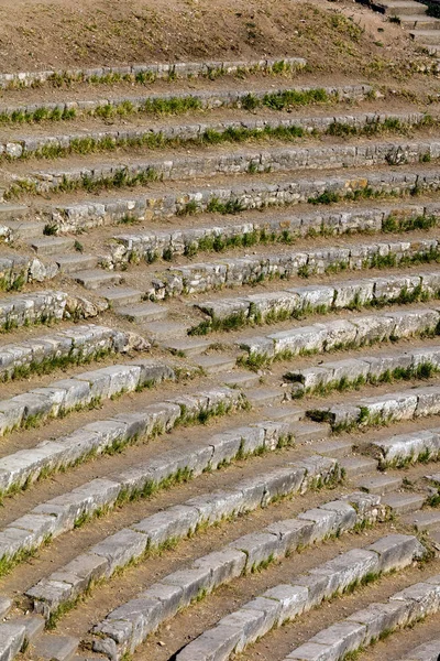 Antik Yunan tiyatro Taormina, Sicilya — Stok fotoğraf