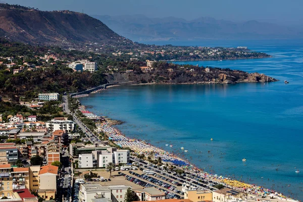 Πόλη του Cefalu, Σικελία, Ιταλία — Φωτογραφία Αρχείου