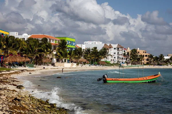 Spiaggia di Akumal in Quintana Roo, Yucatan, Messico — Foto Stock