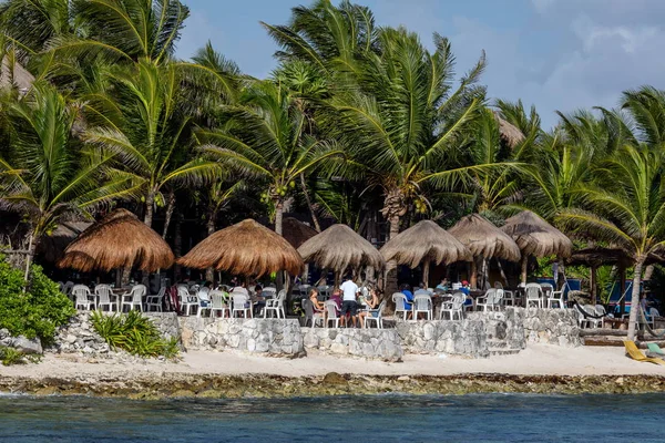 Akumal beach in Quintana Roo, Yucatán, México — Foto de Stock