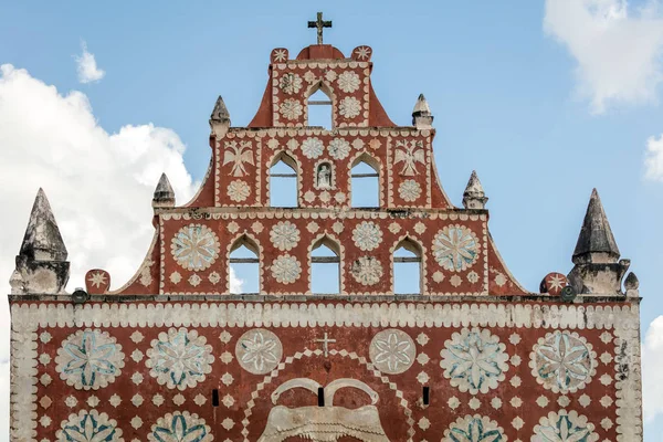 Klooster kerk van Saint Dominic in Uayma, Mexico — Stockfoto