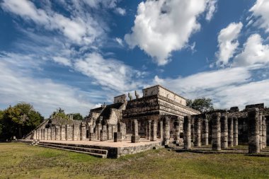 bin savaşçı chichen Itza içinde Tapınak