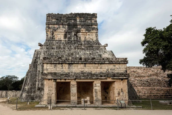 The Temple of the Jaguars in Chichen Itza, Yucatan, Mexico