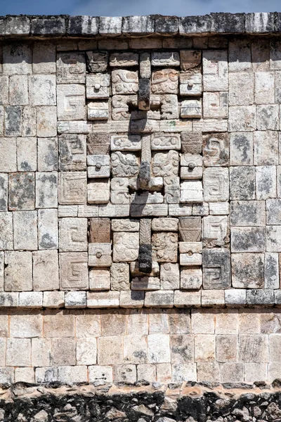 Maschere di Chac, l'antico dio Maya della pioggia e dei fulmini — Foto Stock