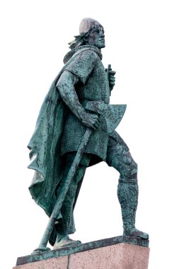 heykeli leif eriksson, reykjavik, İzlanda