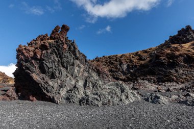 İzlanda'daki Djupalonssandur beach