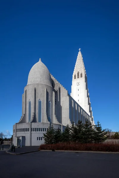 冰岛雷克雅未克Hallgrimskirkja大教堂 — 图库照片