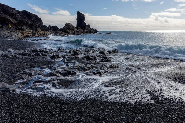 Strand von djupalonssandur in Island — Stockfoto