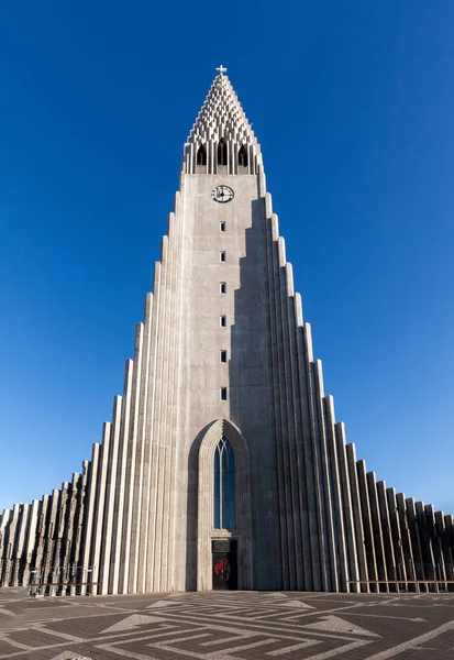 Église Hallgrimskirkja à Reykjavik, Islande — Photo