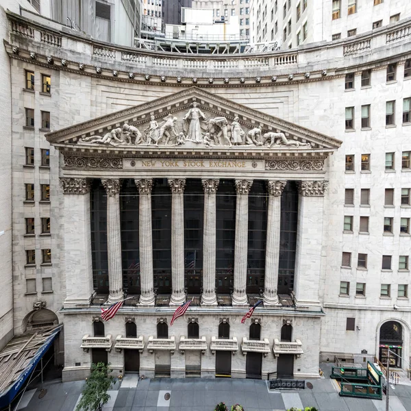 ニューヨーク証券取引所ビル — ストック写真