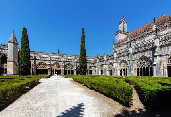 Krużganki klasztoru Batalha — Zdjęcie stockowe
