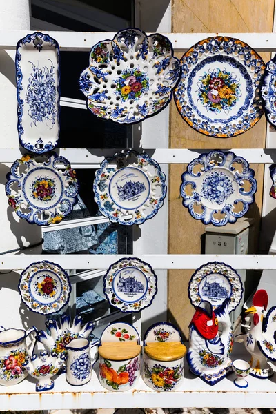 Portugalský porcelánové suvenýry — Stock fotografie