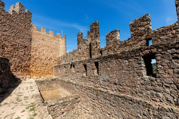 Almourol 的城堡在葡萄牙 — 图库照片