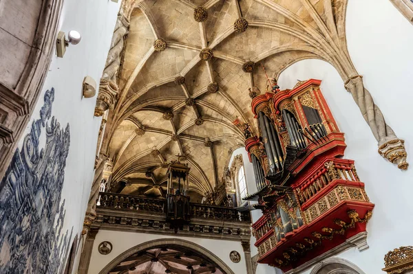 Monastery of Santa Cruz in Coimbra — Stock Photo, Image