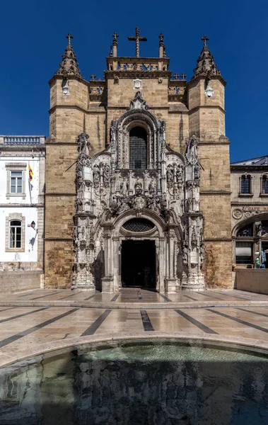 Fachada principal de Santa Cruz Monaster — Fotografia de Stock