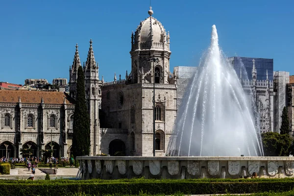 Fontaine Empire Square à Lisbonne, Portugal — Photo