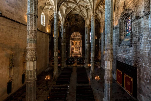 Jeronimos monastery Lizbon, Portekiz — Stok fotoğraf