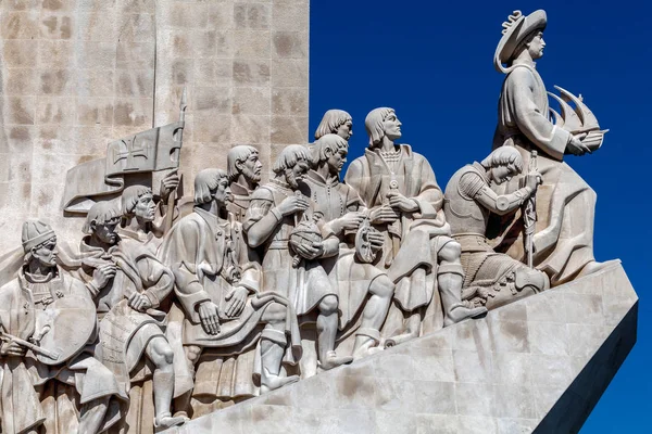 Monumento às descobertas em lisboa, portugal — Fotografia de Stock