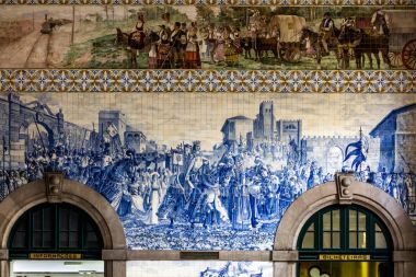 Sao bento tren istasyonu, porto, Portekiz