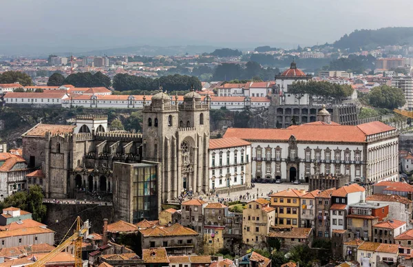Porto kathedrale in porto, portugal — Stockfoto