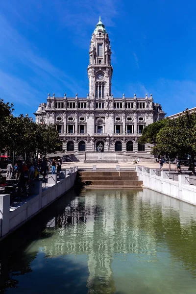 Câmara Municipal do Porto no Porto, Portugal Fotos De Bancos De Imagens