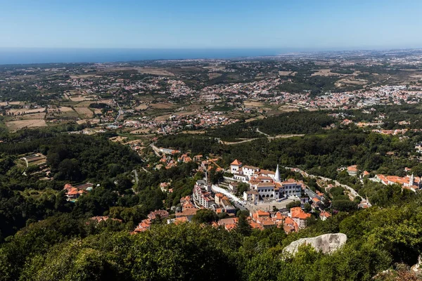 Palácio de Sintra em Sintra, Portugal — Fotografia de Stock