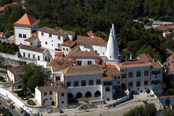 Pałac w Sintra w Sintra, Portugalia — Zdjęcie stockowe