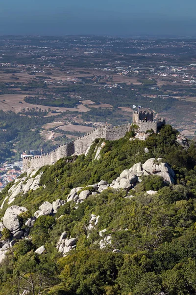 The Castle of the Moors, Sintra, Portugal — Stock Photo, Image