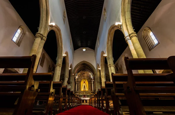 Iglesia de San Juan Bautista en Tomar, Portugal — Foto de Stock