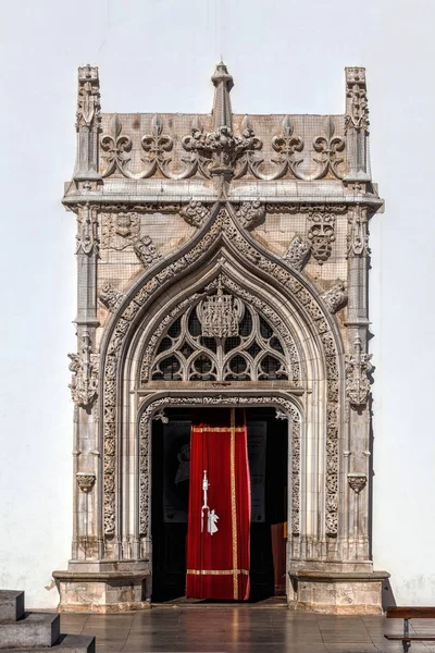 Iglesia de San Juan Bautista en Tomar, Portugal — Foto de Stock
