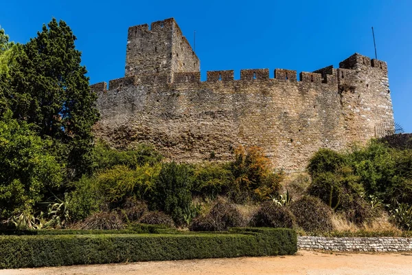 Castillo de los Caballeros Templarios en Tomar, Portuga — Foto de Stock