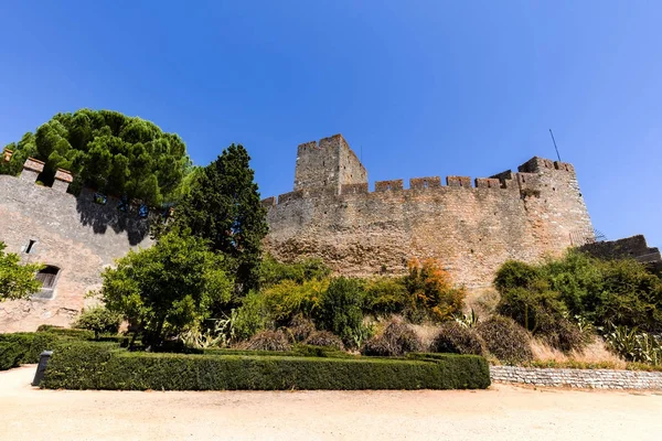 Slottet av Tempelherreorden i Tomar, Portuga — Stockfoto