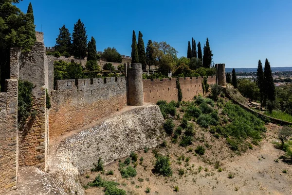 Slottet av Tempelherreorden i Tomar, Portuga — Stockfoto