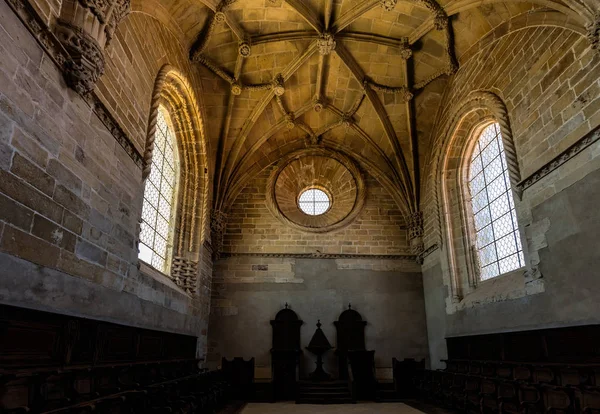 Interior del Convento de Cristo en Tomar, Portugal — Foto de Stock