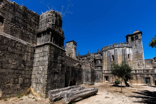De hoofdkerk van het klooster van Tomar, Portuga — Stockfoto