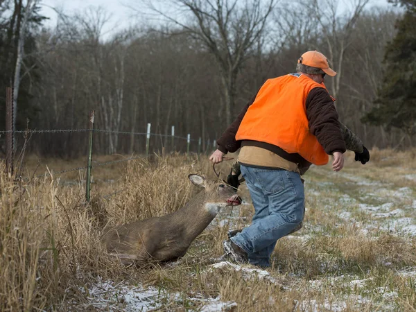 Deer Hunter in Minnesota — Stock Photo, Image