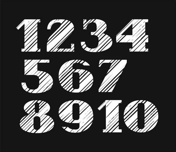 Resimler, yatık tarama, beyaz, siyah arka plan, vektör. 