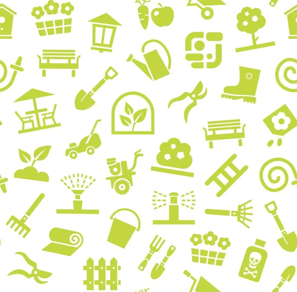 Peyzaj tasarımı, arka plan, sorunsuz, yeşil ve beyaz, vektör. 