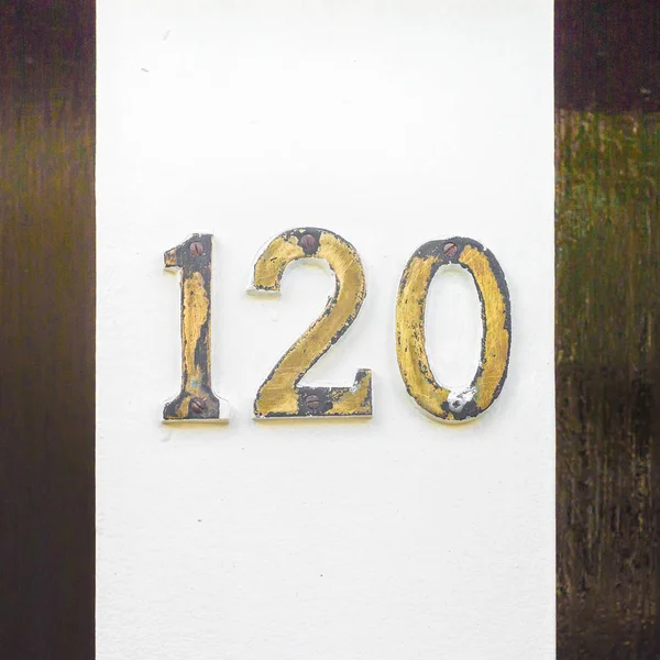 Domovní číslo 120 — Stock fotografie