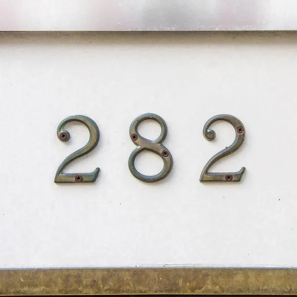 Husnummer 282 — Stockfoto