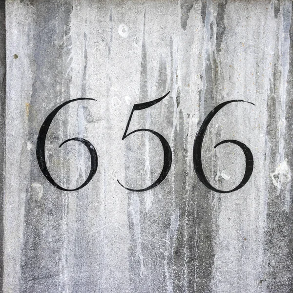 House number 656 — Stock Photo, Image