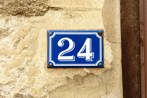Ev numarası 24 — Stok fotoğraf
